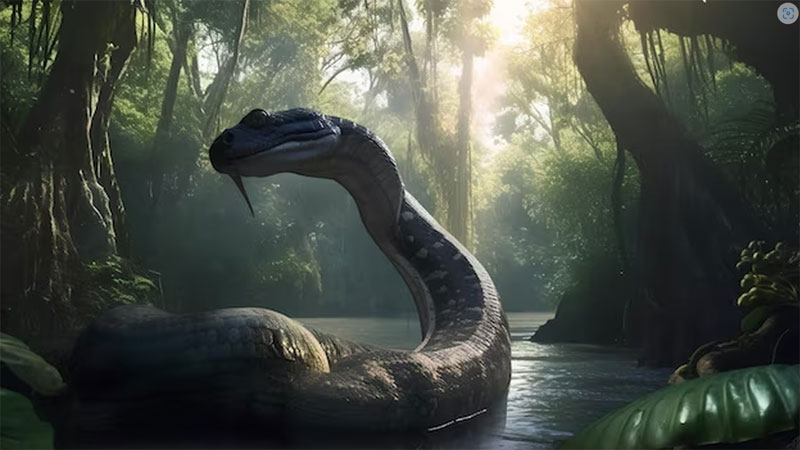 Mơ thấy rắn khổng lồ màu đen